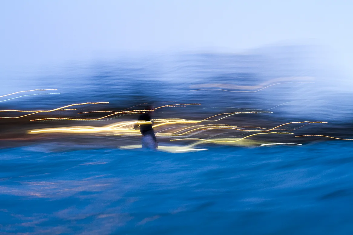 Night Surfing Coolangata by Fran Miller.jpg