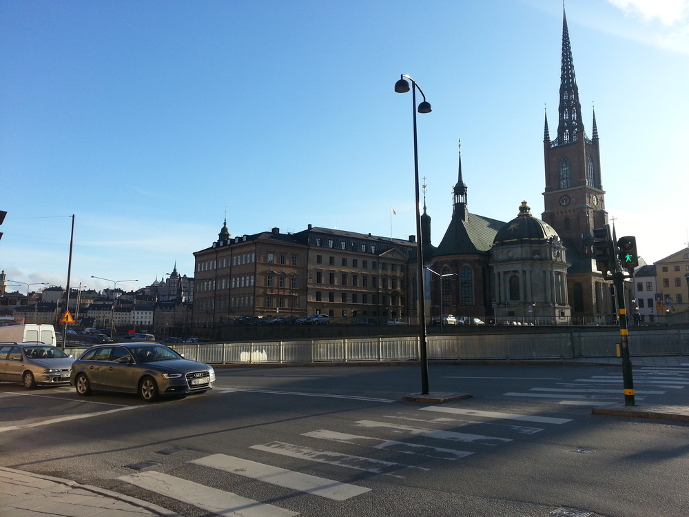  Intersection in Gamla Stan 