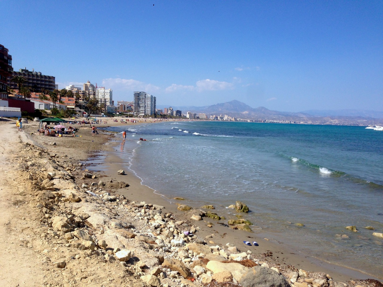 Playa de San Juan, Aicante, 5 minutes walk from my current stay