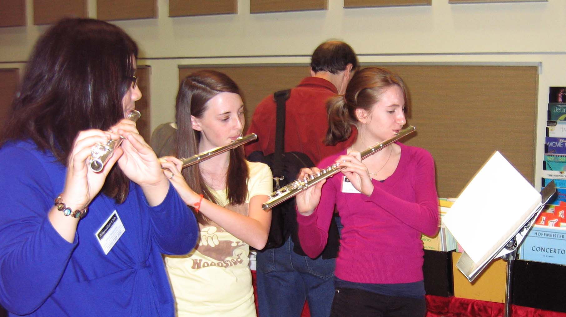 Flute students