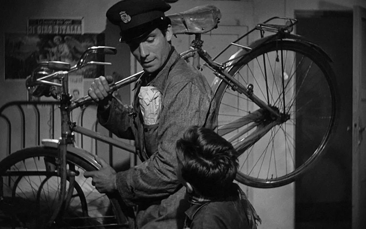Vittorio DeSica's THE BICYCLE THIEF