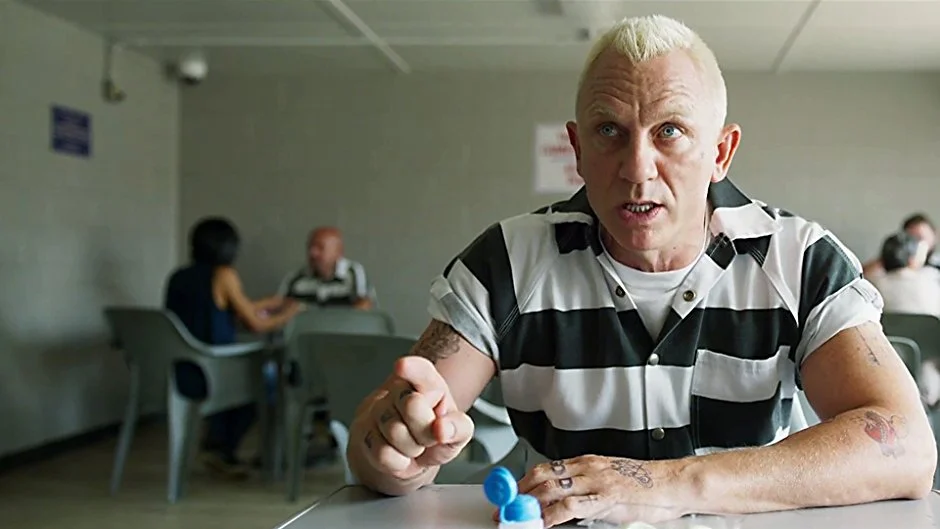 Daniel Craig is "in-car-cer-ated"