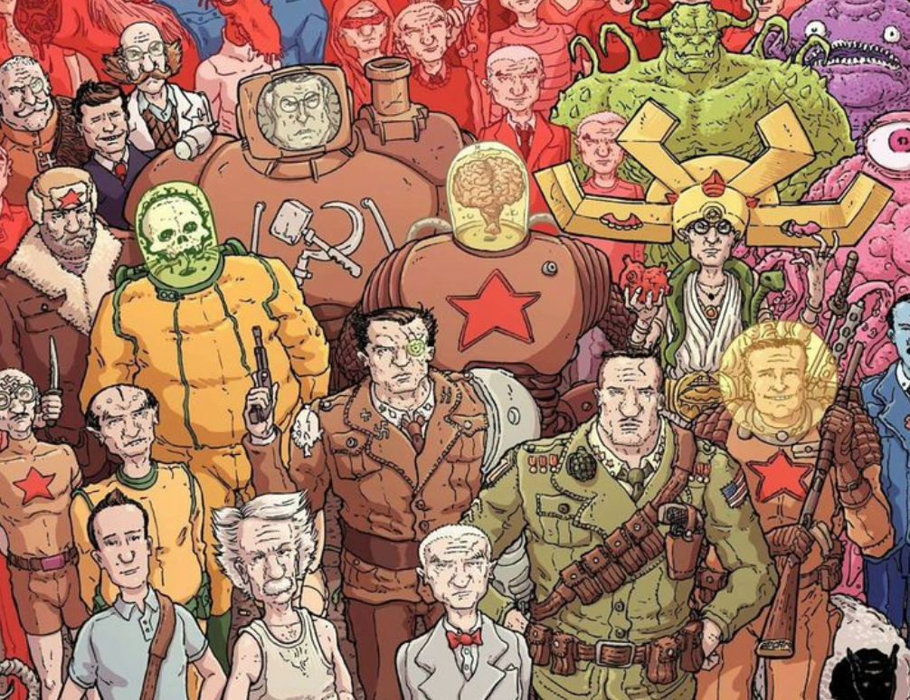 Jonathan Hickman and Nick Pitarra's "THE MANHATTAN PROJECTS VOL. 1"