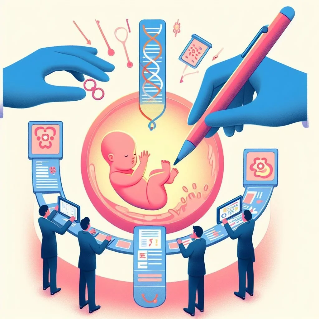How will data driven genetic testing of the unborn be regulated?