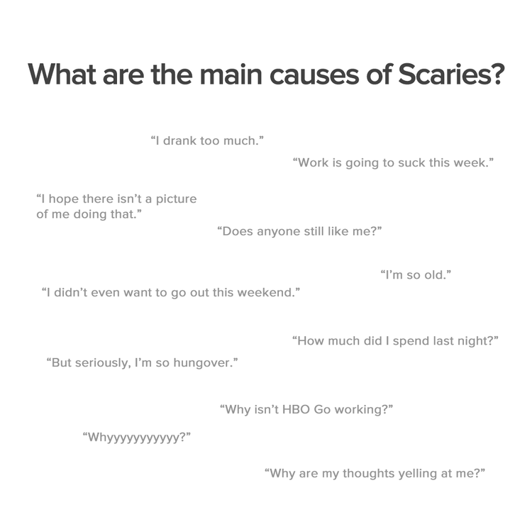 What are the causes of The Sunday Scaries?