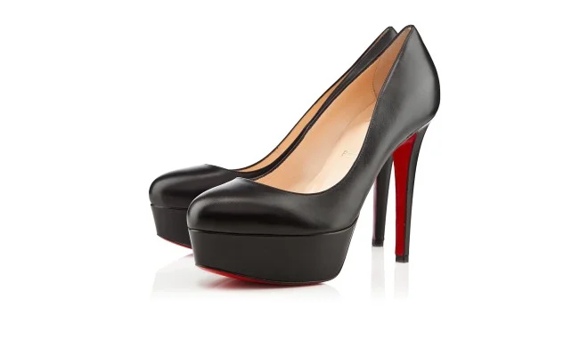 Louboutin Bianca, I'm kind of obsessed with these shoes. I had them in kid leather once but they were sent to me damaged so I had them for only a day before they went back. I love them in black (kid vs patent?) and this nude! 120mm all the way and with the platform they're actually very comfortable. 