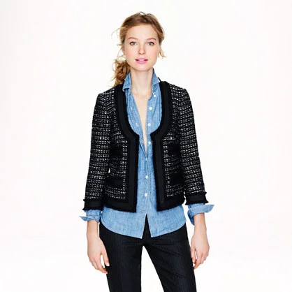 Collection black tweed jacket . Was $268, now $199.99. $119.99 after additional 40% off. 