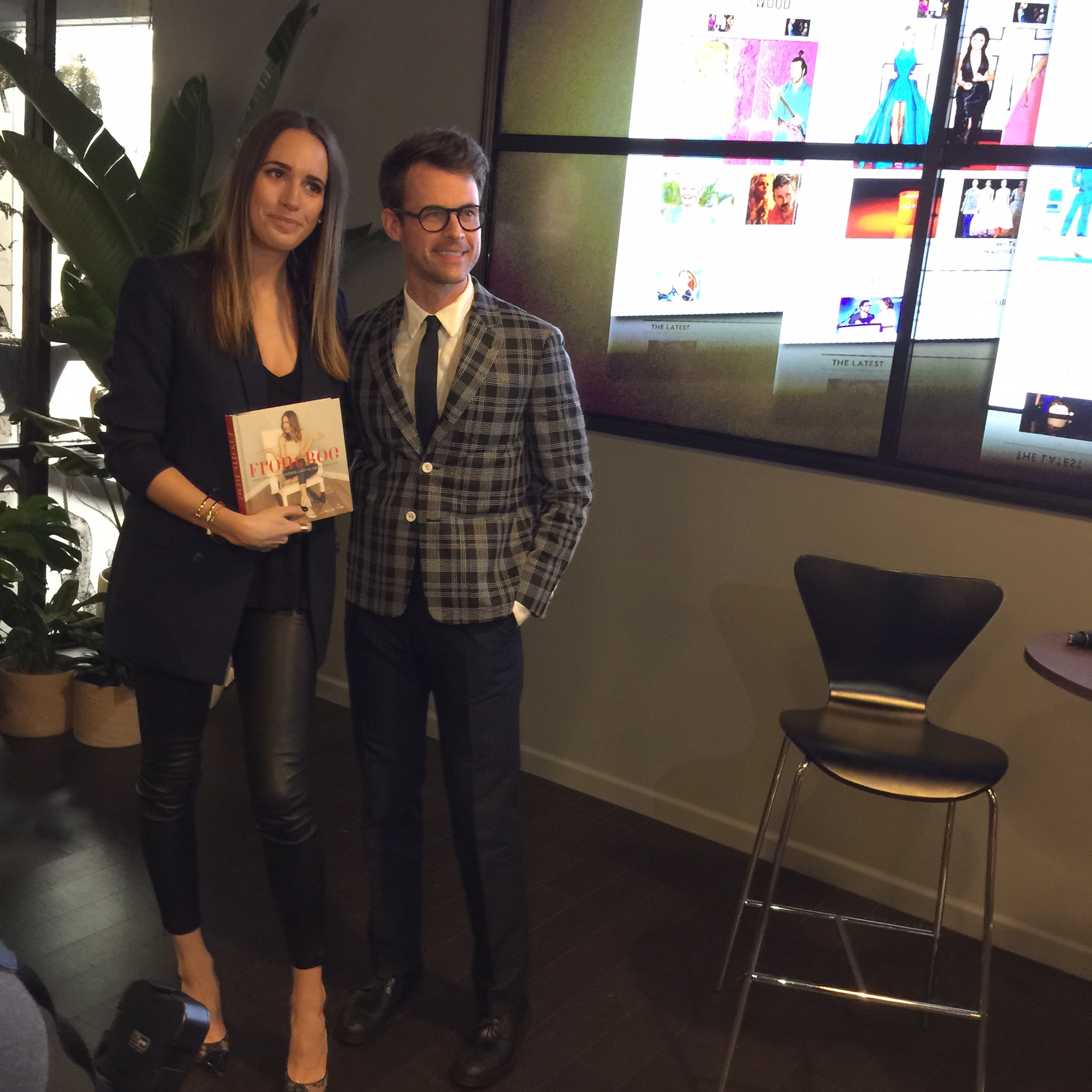 Front Roe with Louise Roe and Brad Goreski