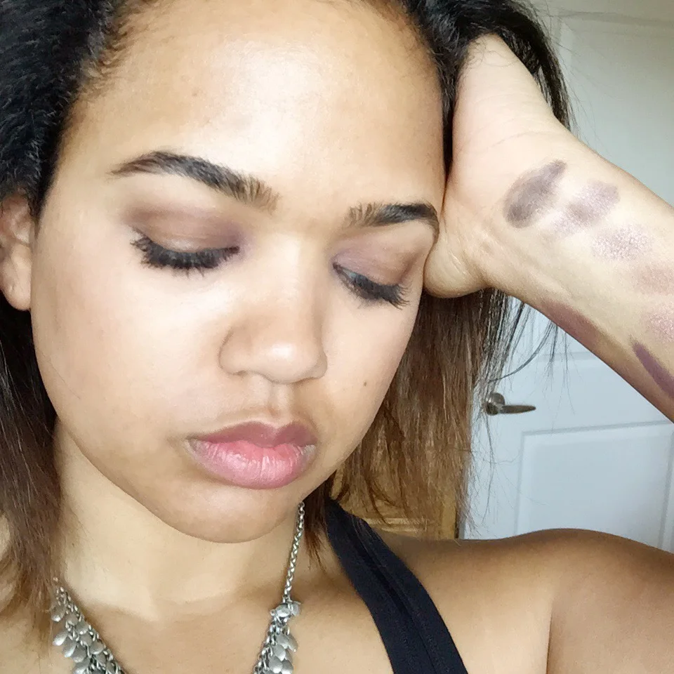 "Red Carpet Ready" aka look number 2 from the back of the palette.