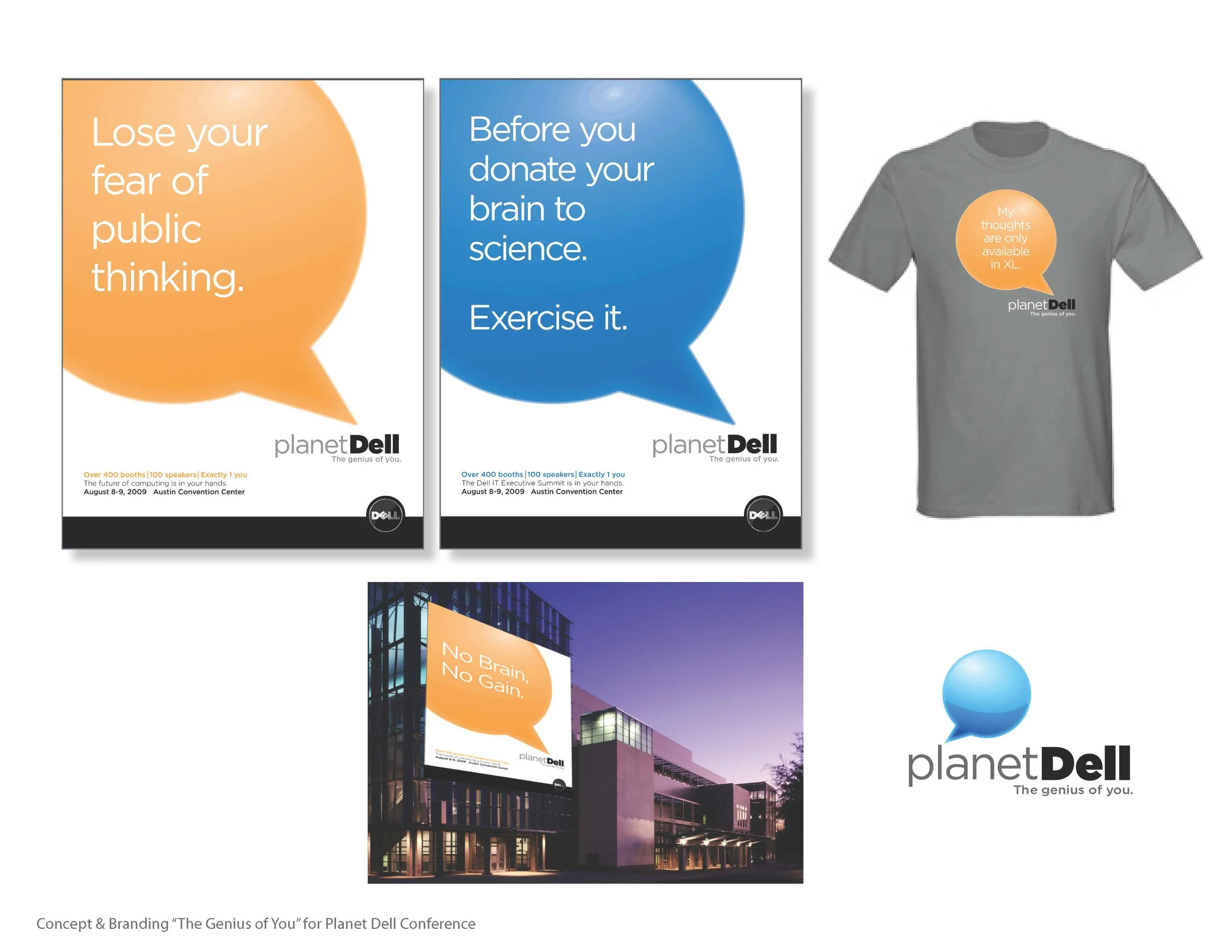 Concept for Planet Dell Trade Show