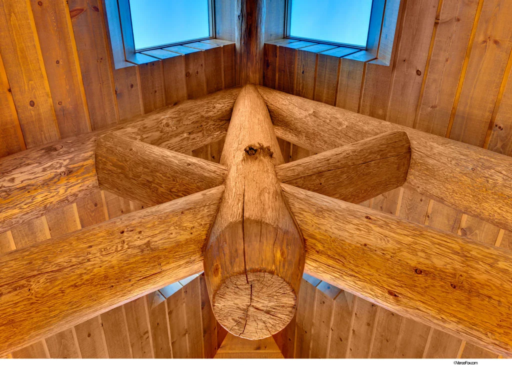 DECORATIVE LOG TRUSS