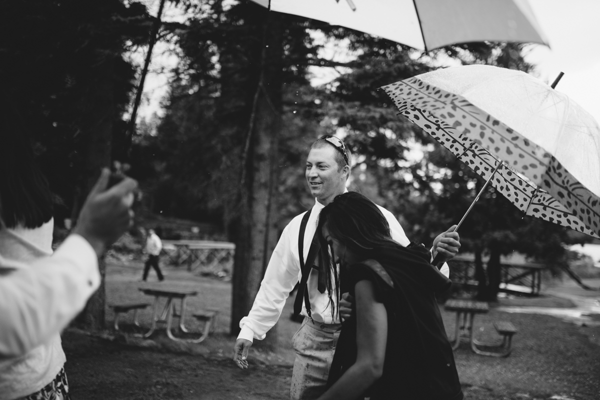 Provincial Park wedding ceremony Clear Lake Manitoba