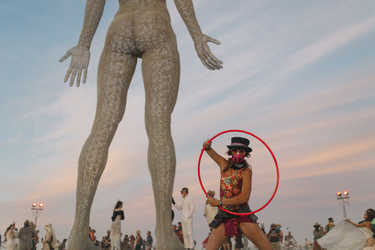 Adventure wedding photographer - Burning Man weddings