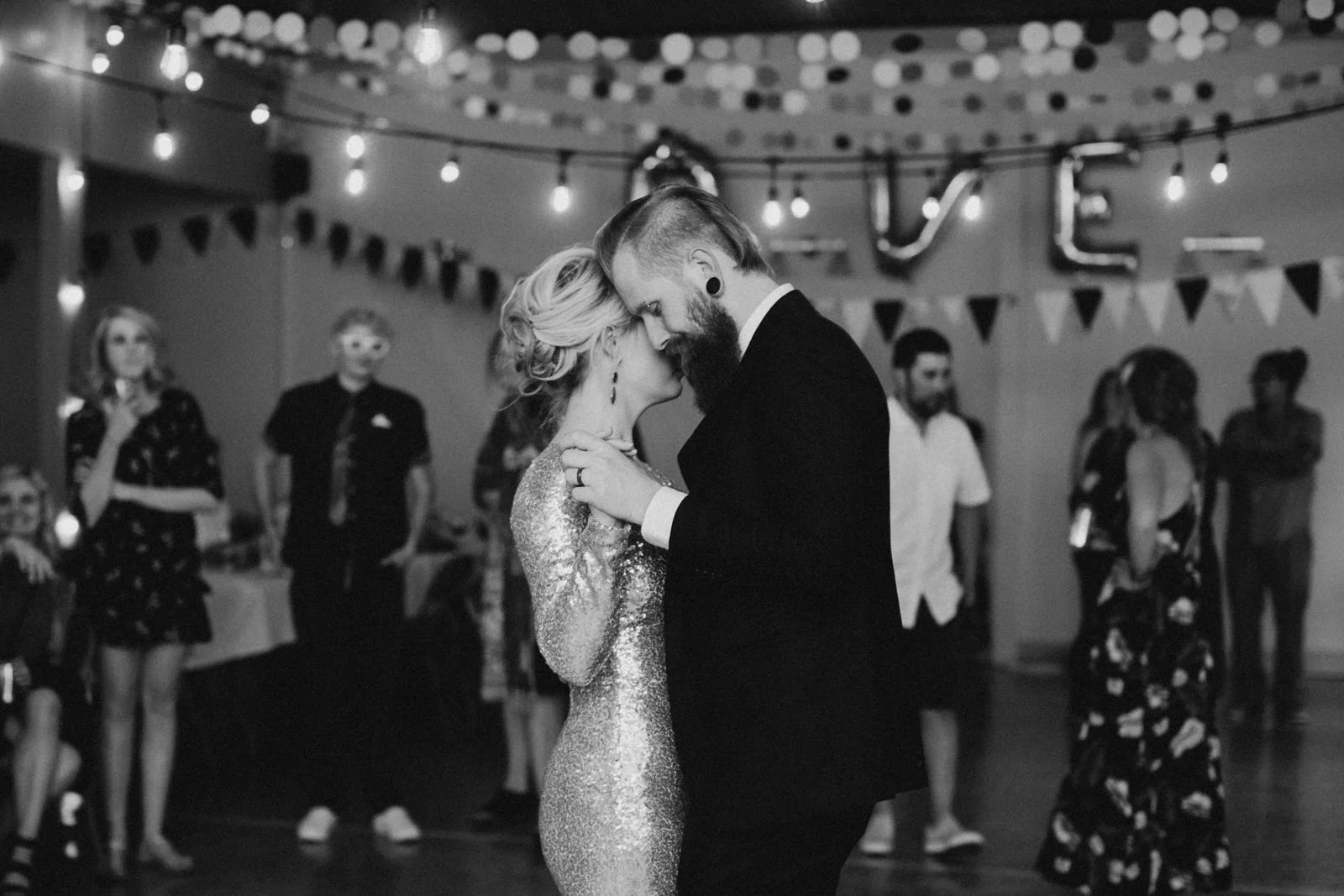 bride and grooms first dance, victoria wedding photographer