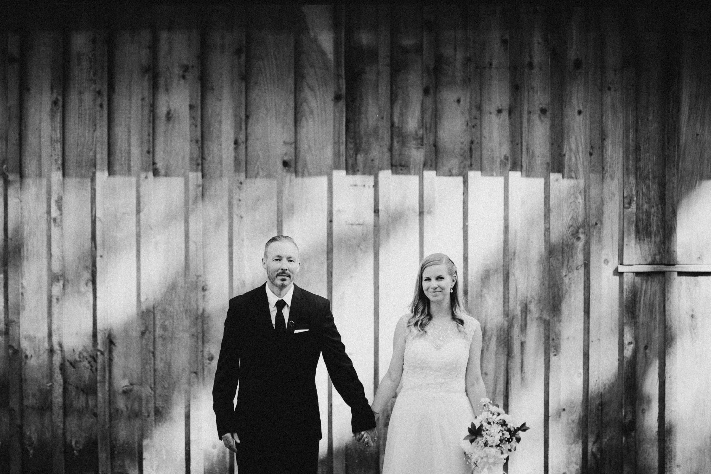 bride and groom portrait vancouver island wedding photographer