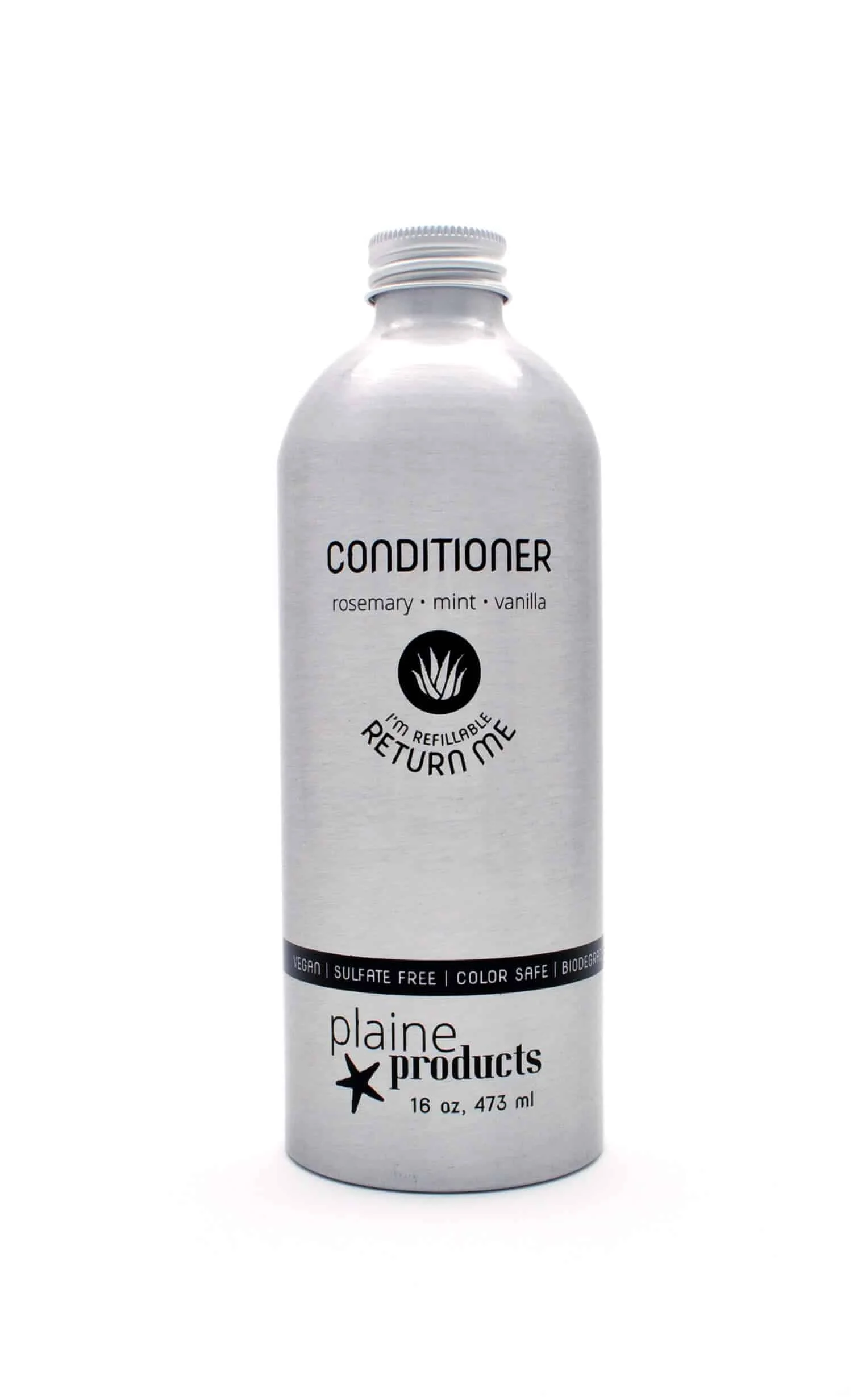 Conditioner. Shop Reusable and Refillable container. Make a one-time purchase and return to the shop when a refilled bottle is needed. Subscription program available. Alternatively, you can buy conditioner in bulk and use a shower dispenser at home for daily use OR use a conditioner bar.
