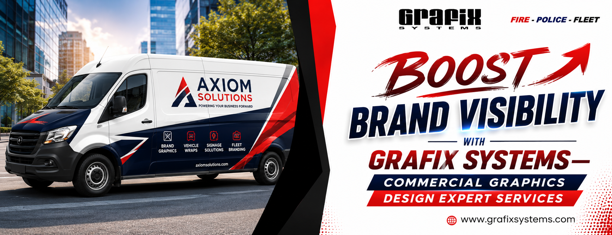      

 
    Boost Brand Visibility with Grafix Systems—Commercial Graphics Design Expert Services   In today's highly competitive marketplace, businesses need innovative ways to increase visibility and build strong brand recognition. One of the most