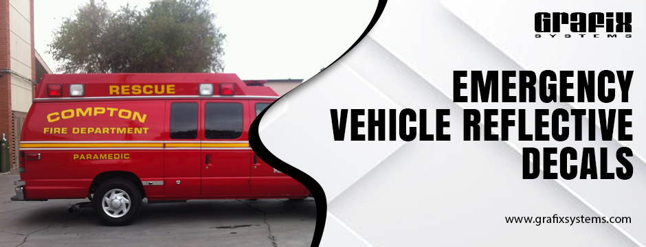 emergency vehicle reflective decals