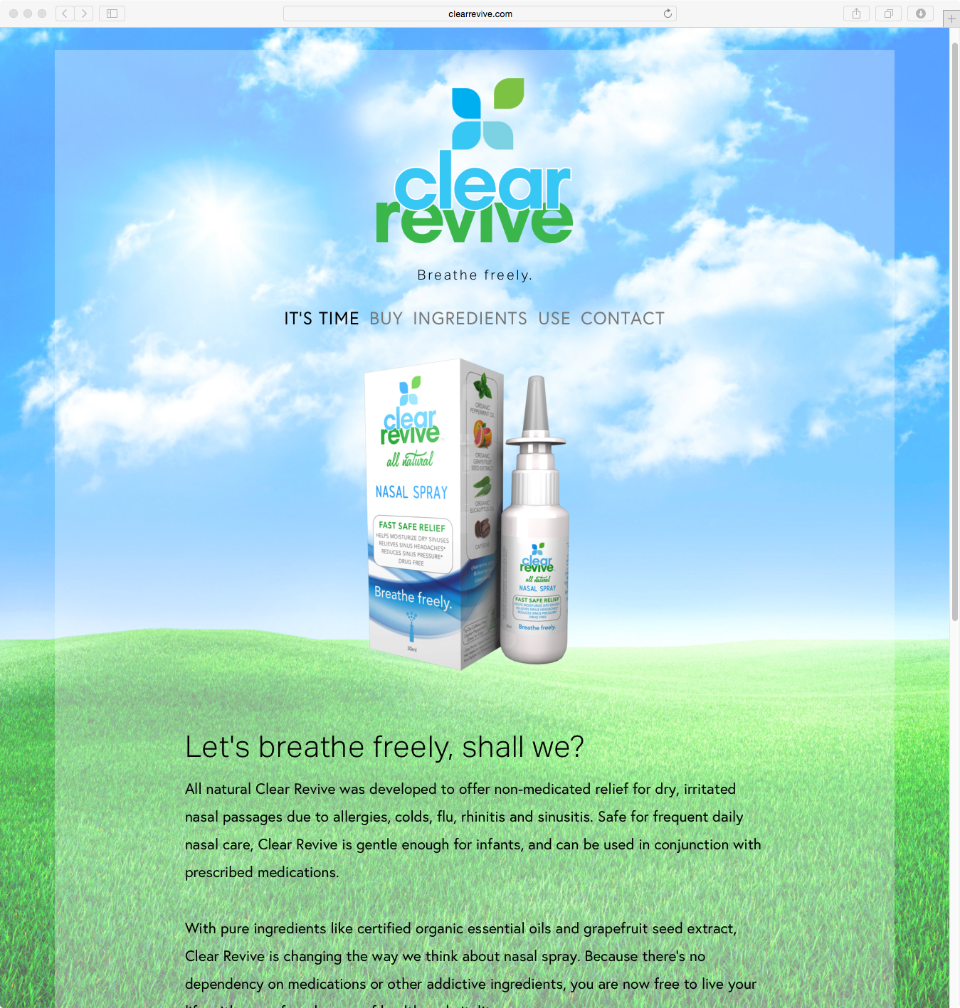 Clear Revive Nasal Spray
