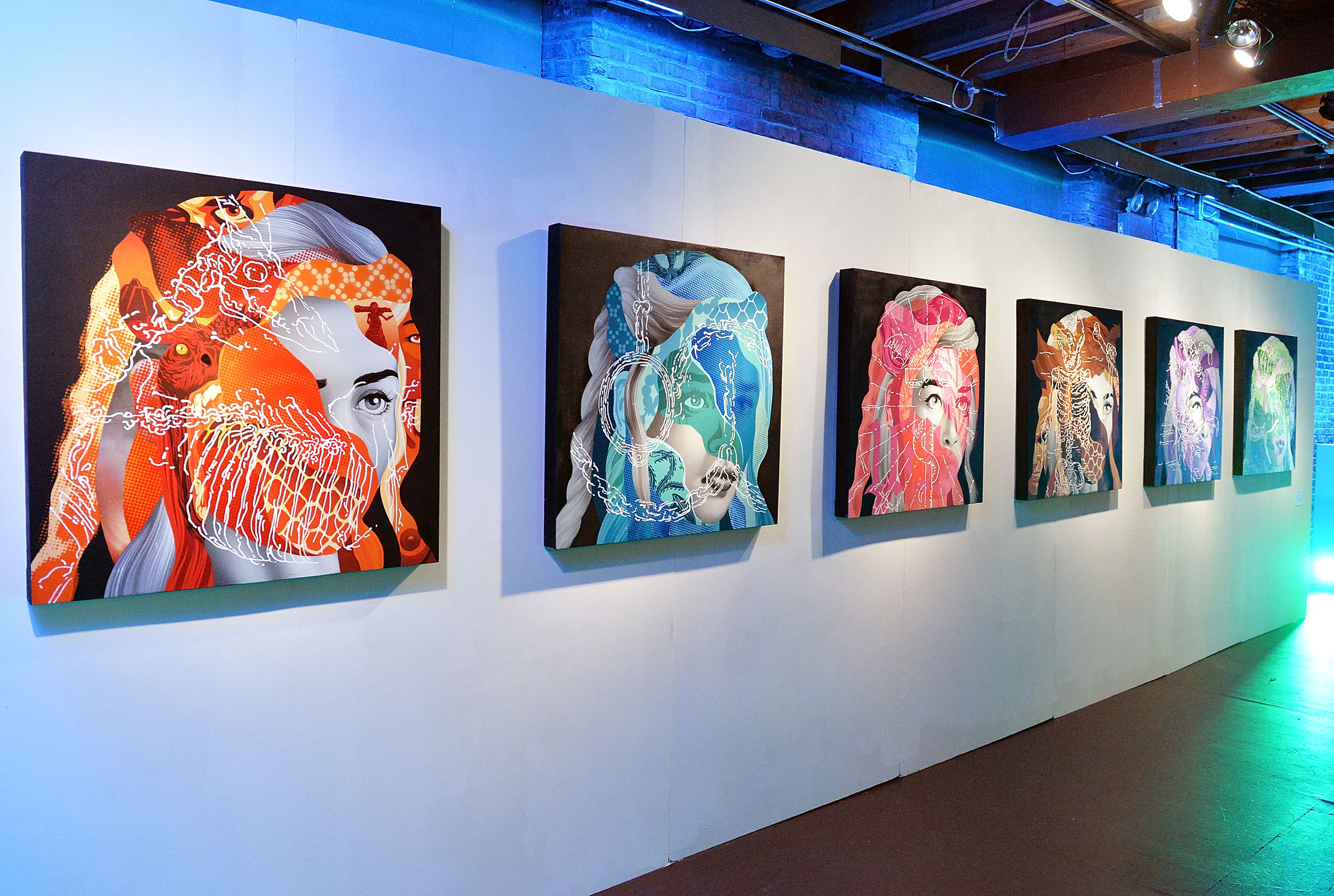 Muralist Tristan Eaton depicts Dany.