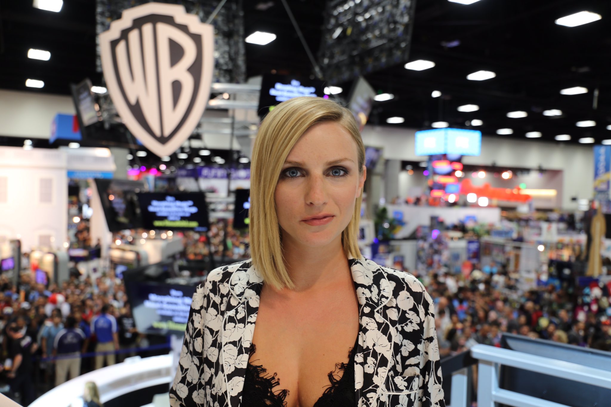 Faye Marsay at Comic-Con.