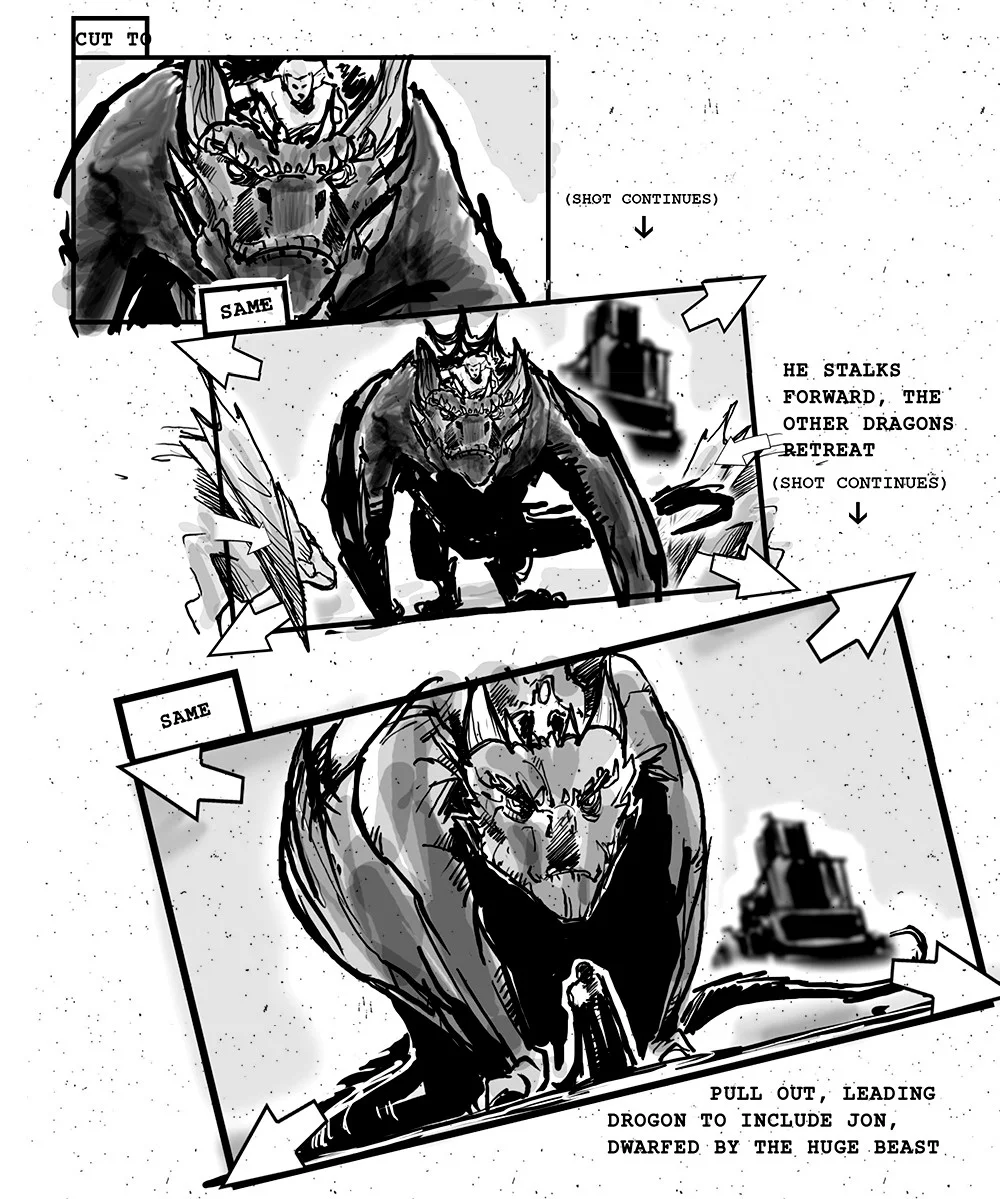 Jon Makes a Risky Introduction in This Episode 5 Storyboard — Making Game  of Thrones