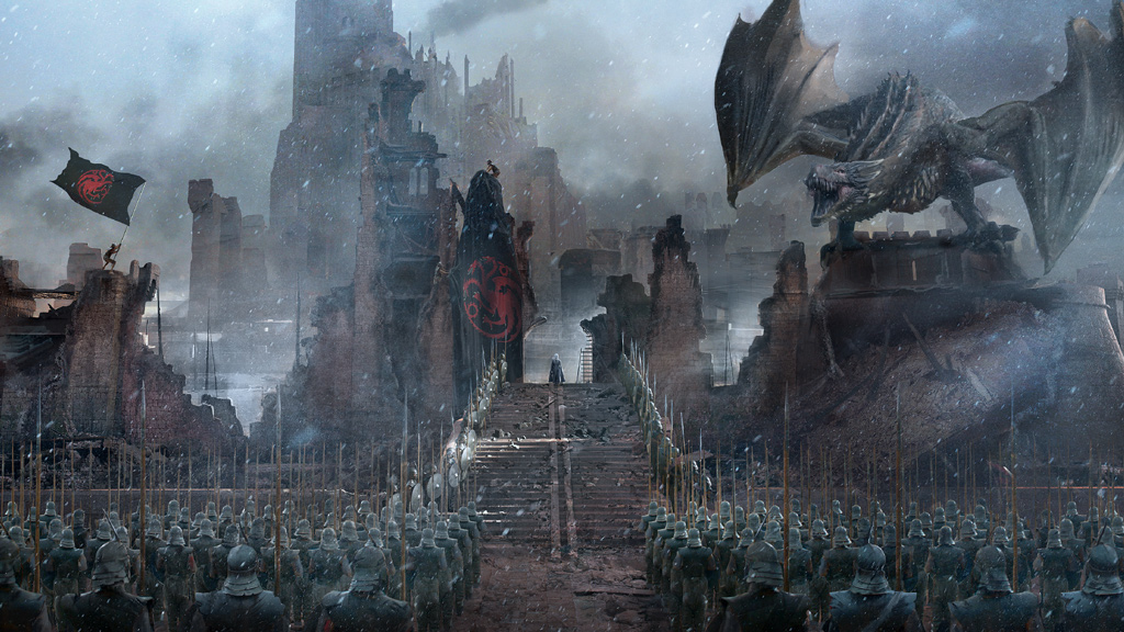 See The Artwork From The Final Episode Making Game Of Thrones