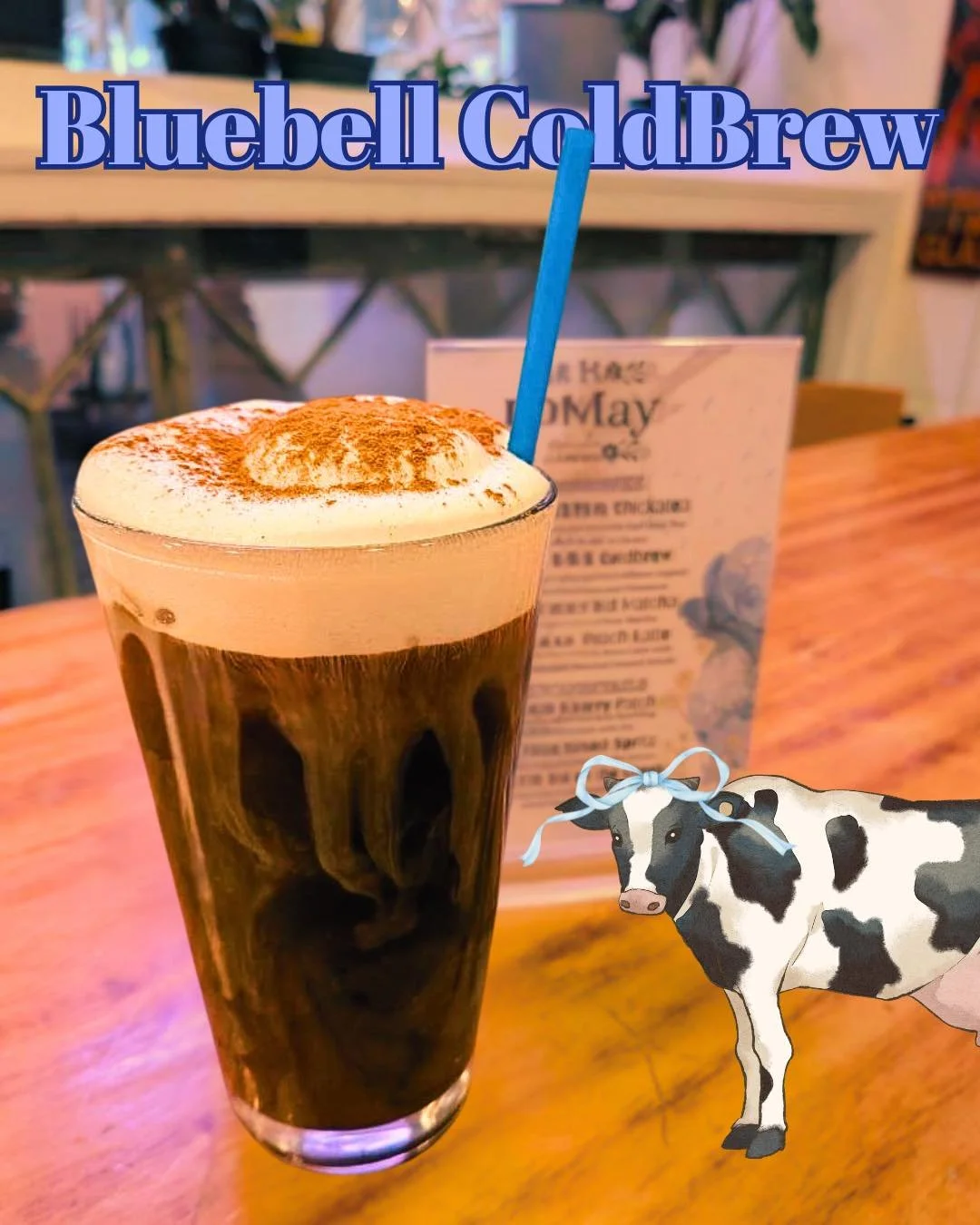 Next up in our May specials, the Bluebell Cold Brew! Blueberry and vanilla in our 24 hour brewed cold brew topped with vanilla cold foam and a dash of cinnamon, AKA perfection 🫐🤩 

#manitou #manitousprings #coloradosprings #coloradosmallbusiness #r