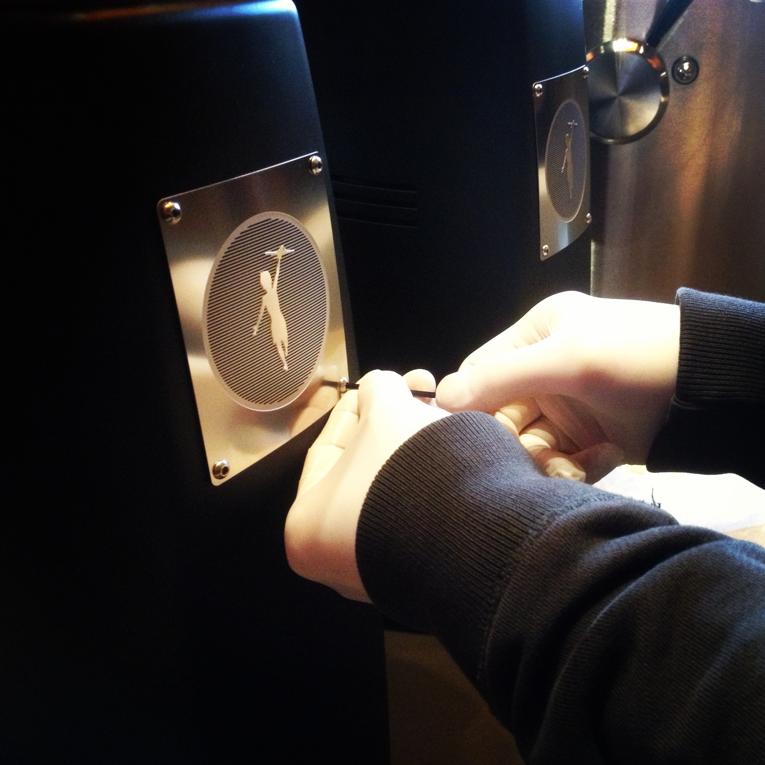 Custom Electrostatic Etched Plate