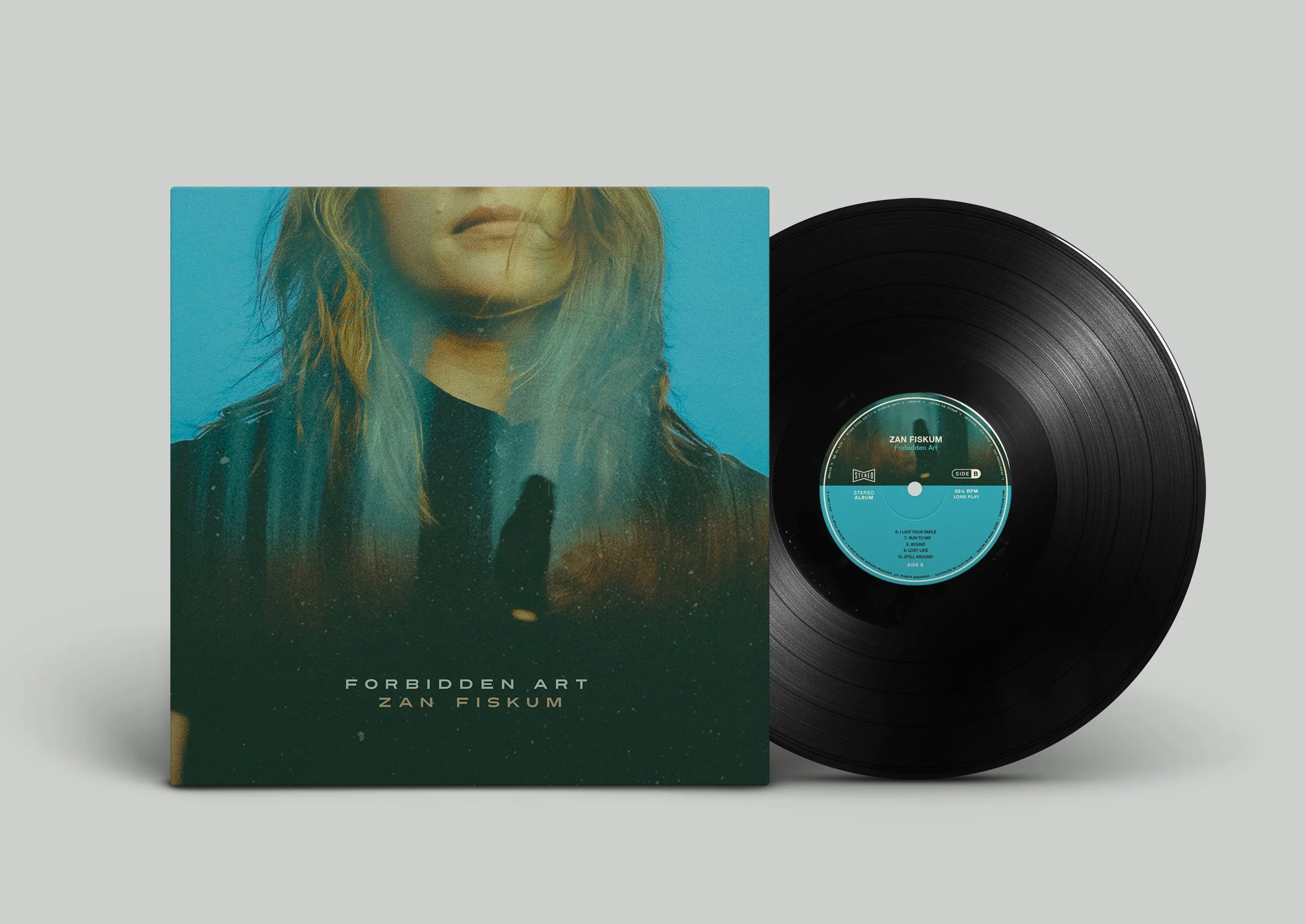 Album design and direction for Zan Fiskum