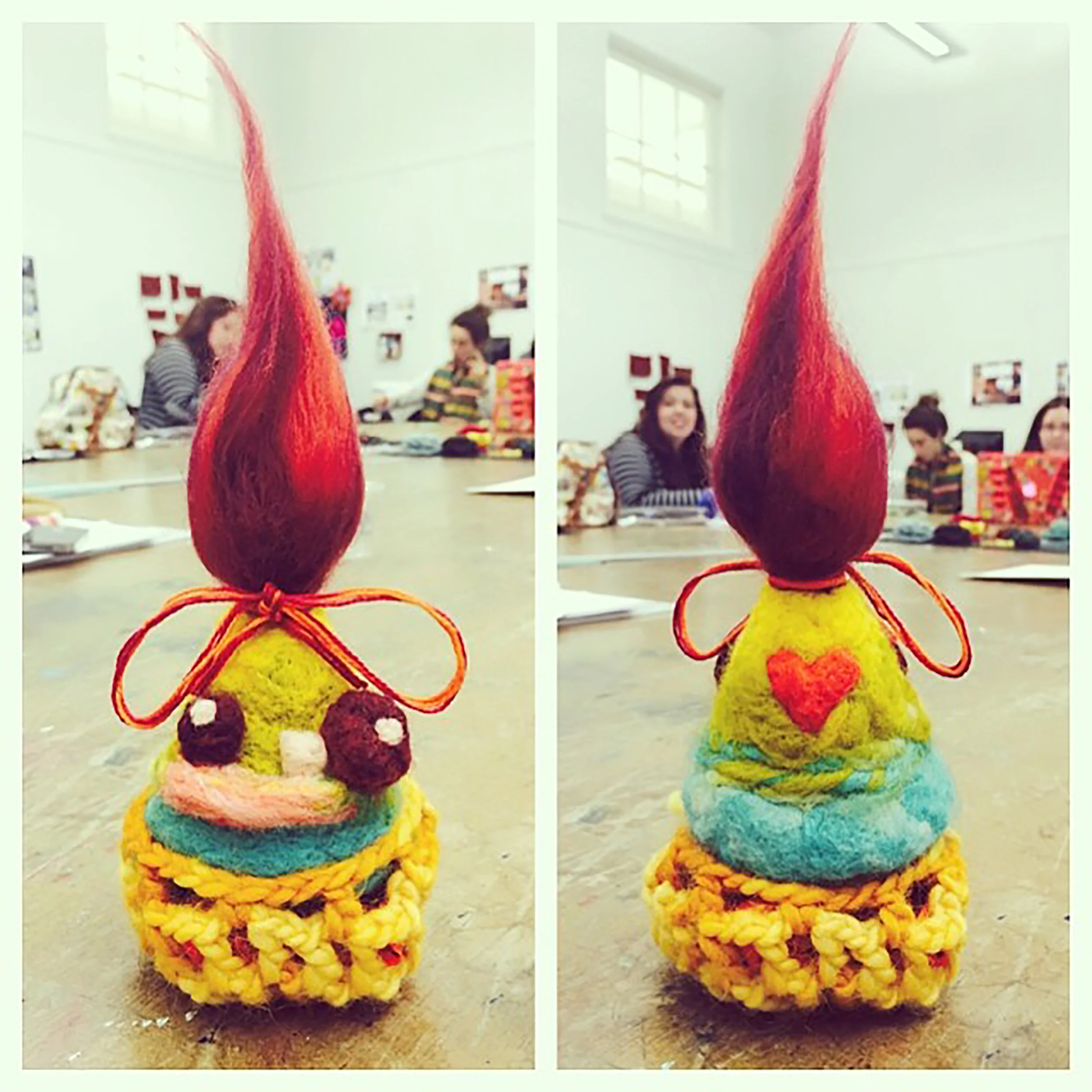 Needle Felted Troll Treats