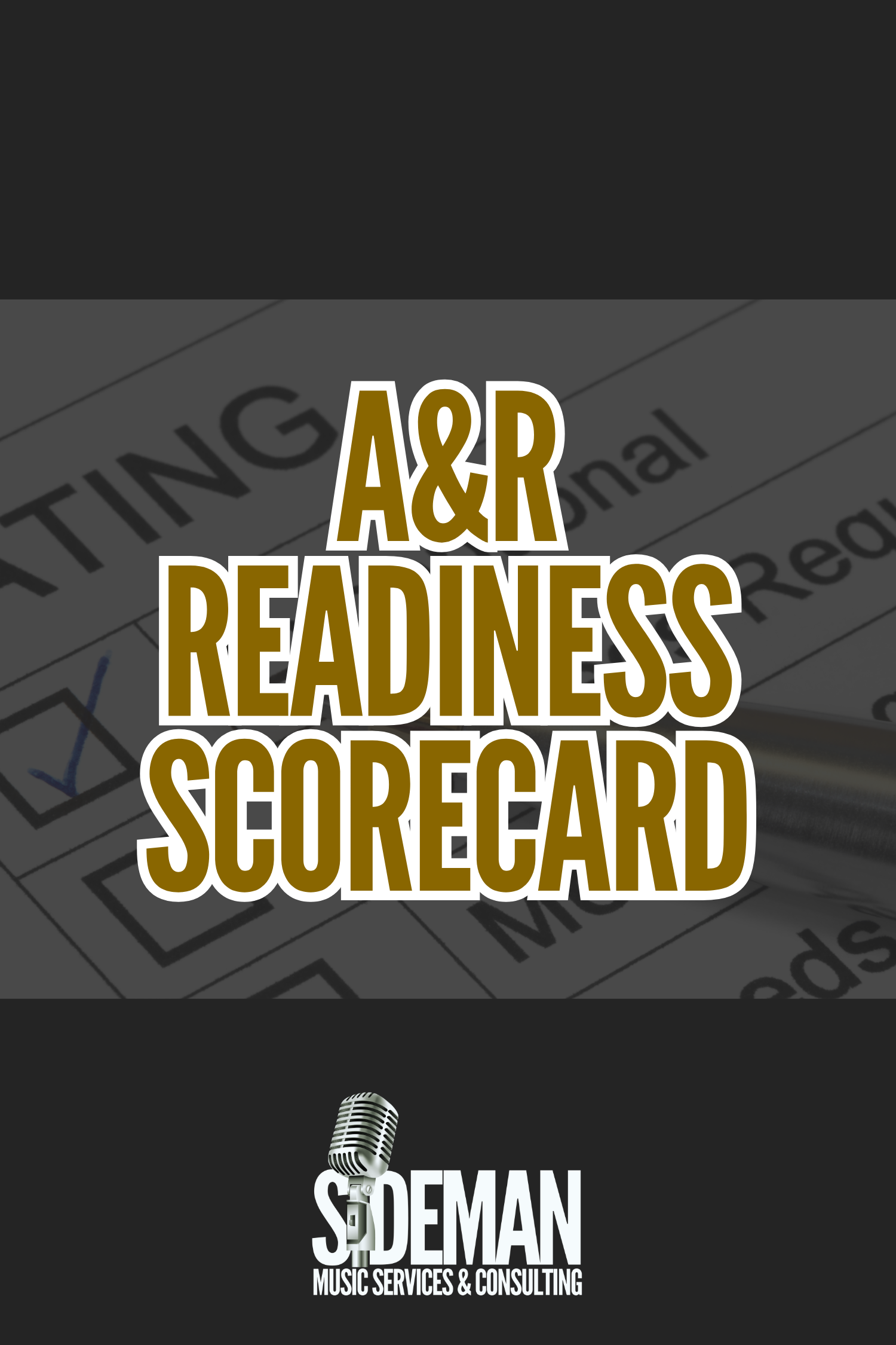 Sideman Music Consulting - A&R Readiness Scorecard