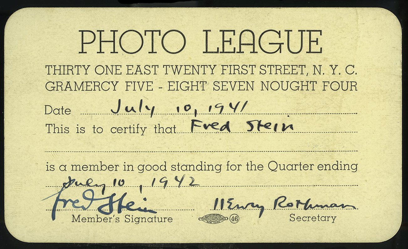 Fred-Photo League Card 1941.jpg