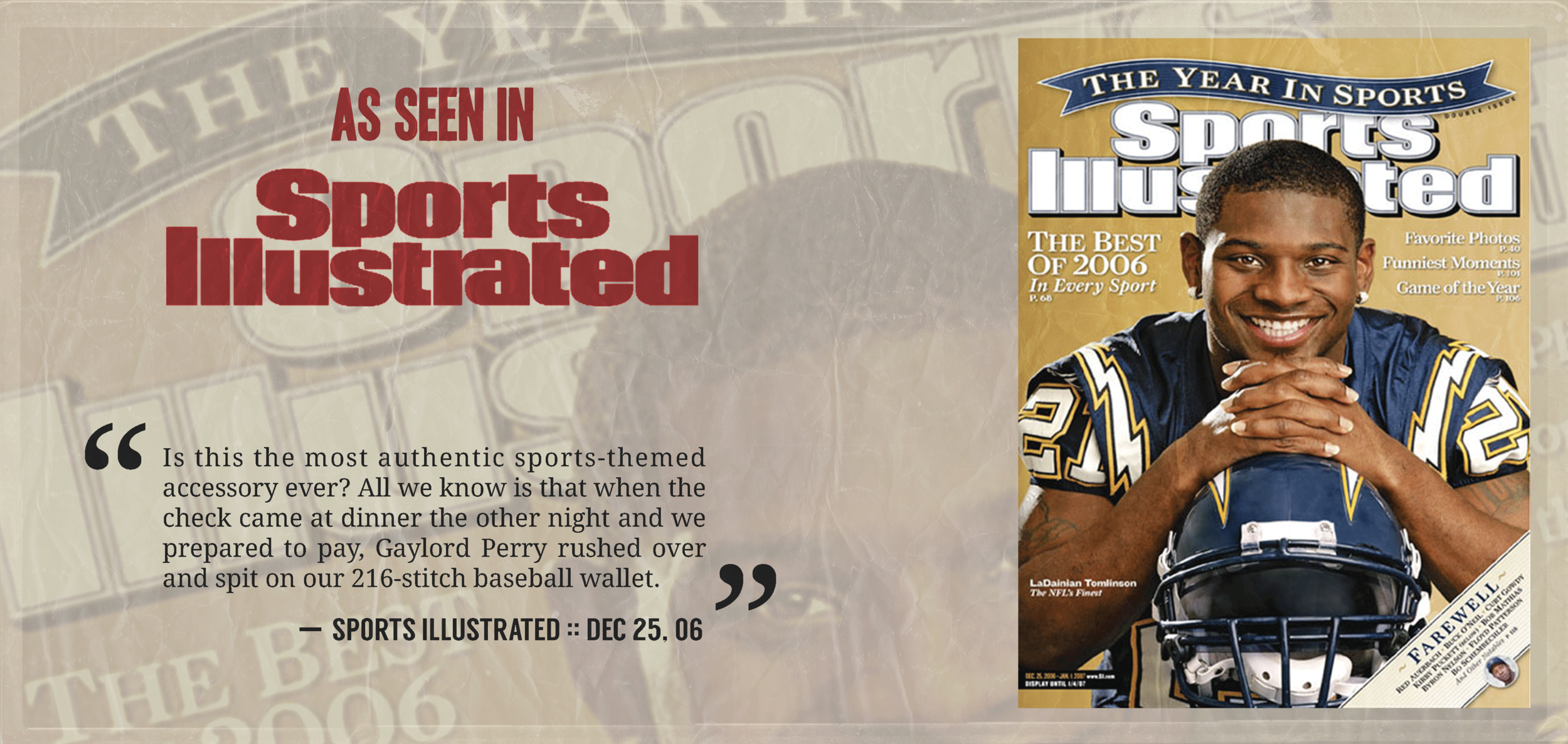 Pro Style Sports - Genuine Baseball, Basketball & Football Wallets