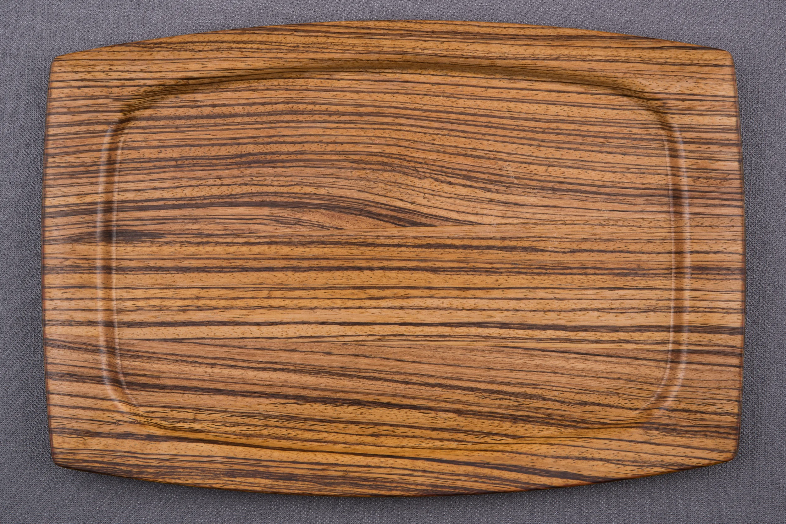 Zebra Hardwood Tray (11.5 x17) -C
