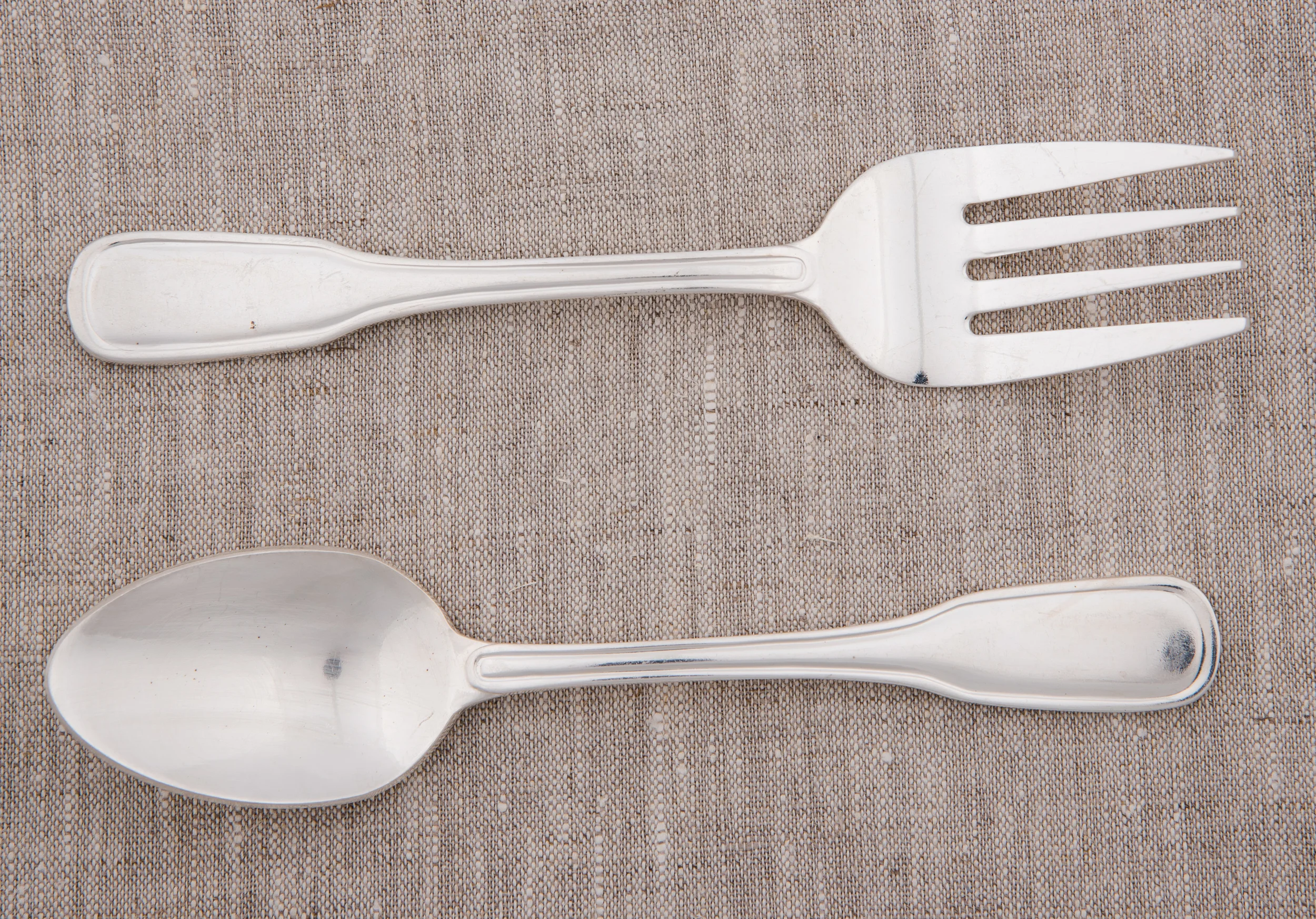   York Serving Fork and Spoon  