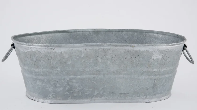 Galvanized Oval Tub (3.7, 5.5, 10.5 gal)