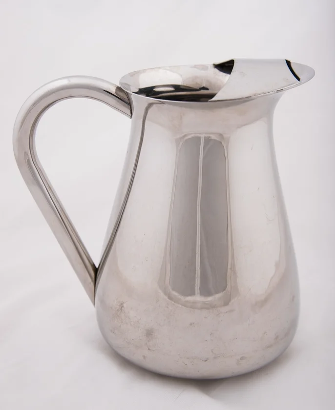 High Polish Stainless Water Pitcher (72 oz)