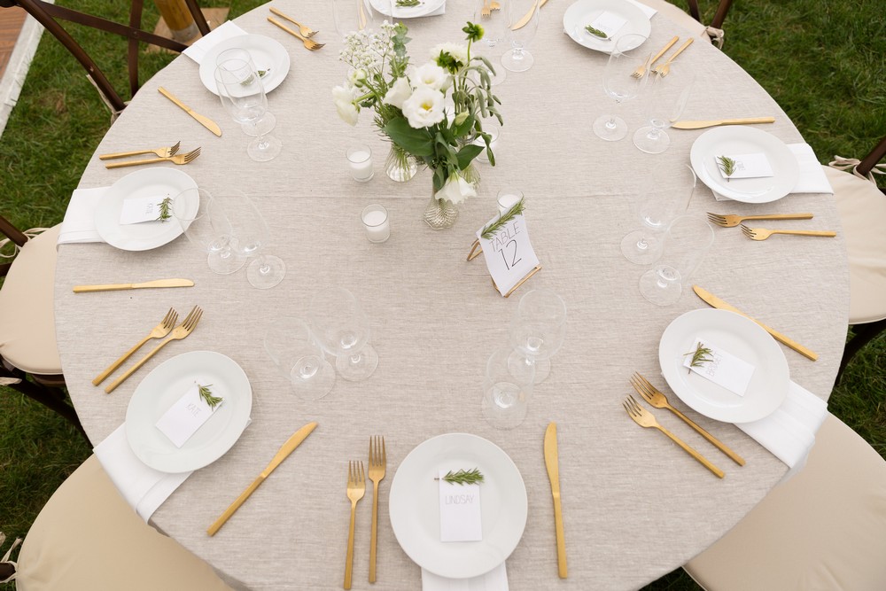 Event Table Als Round Rectangle, Round Table For 8 People