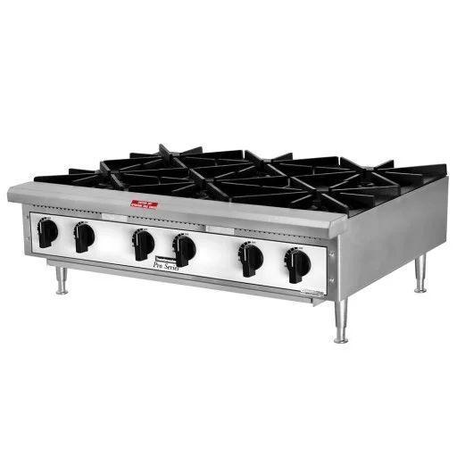 6 Burner Tabletop Range with Propane