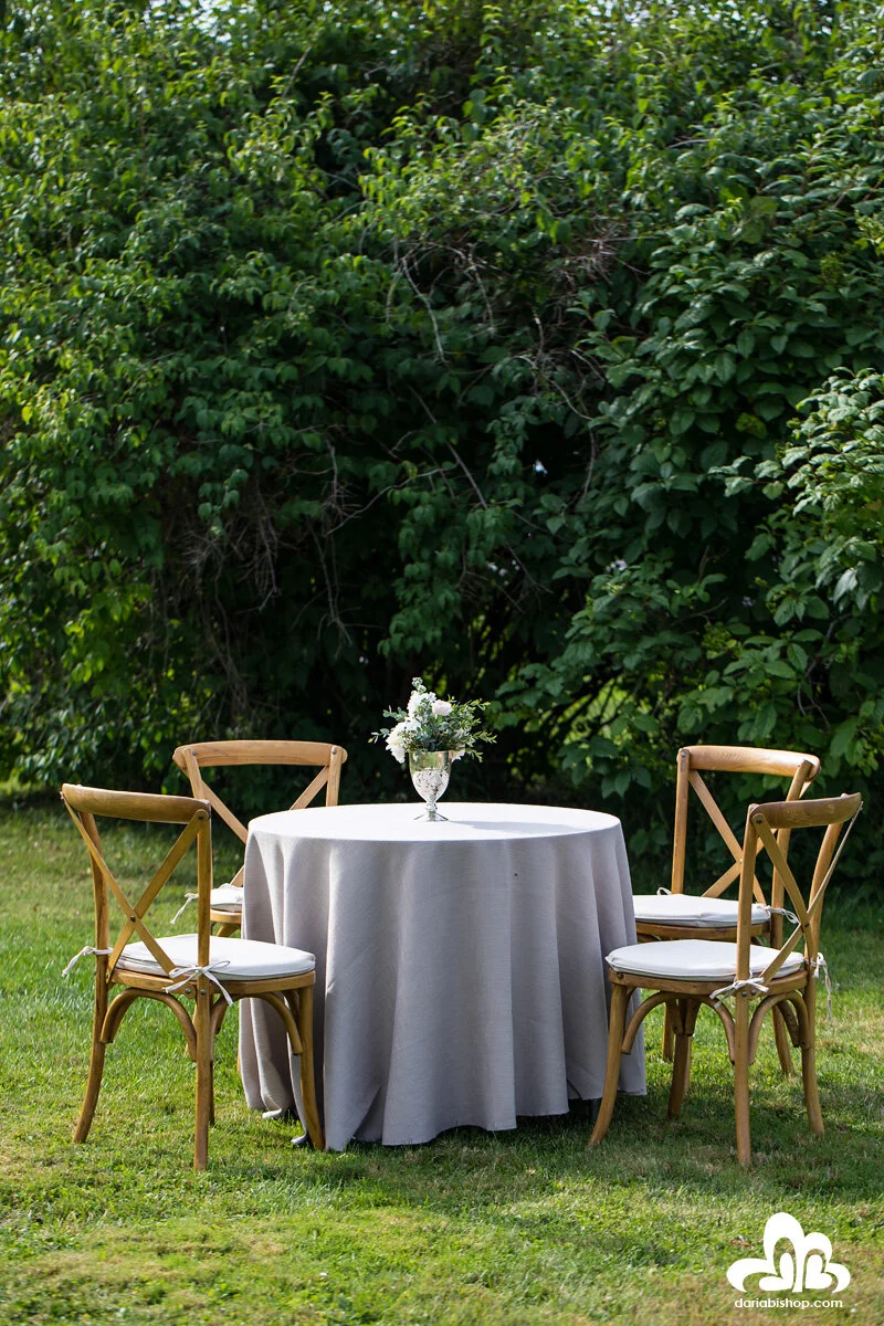 Event Table Rentals - round, rectangle, square and Vermont farm tables ...