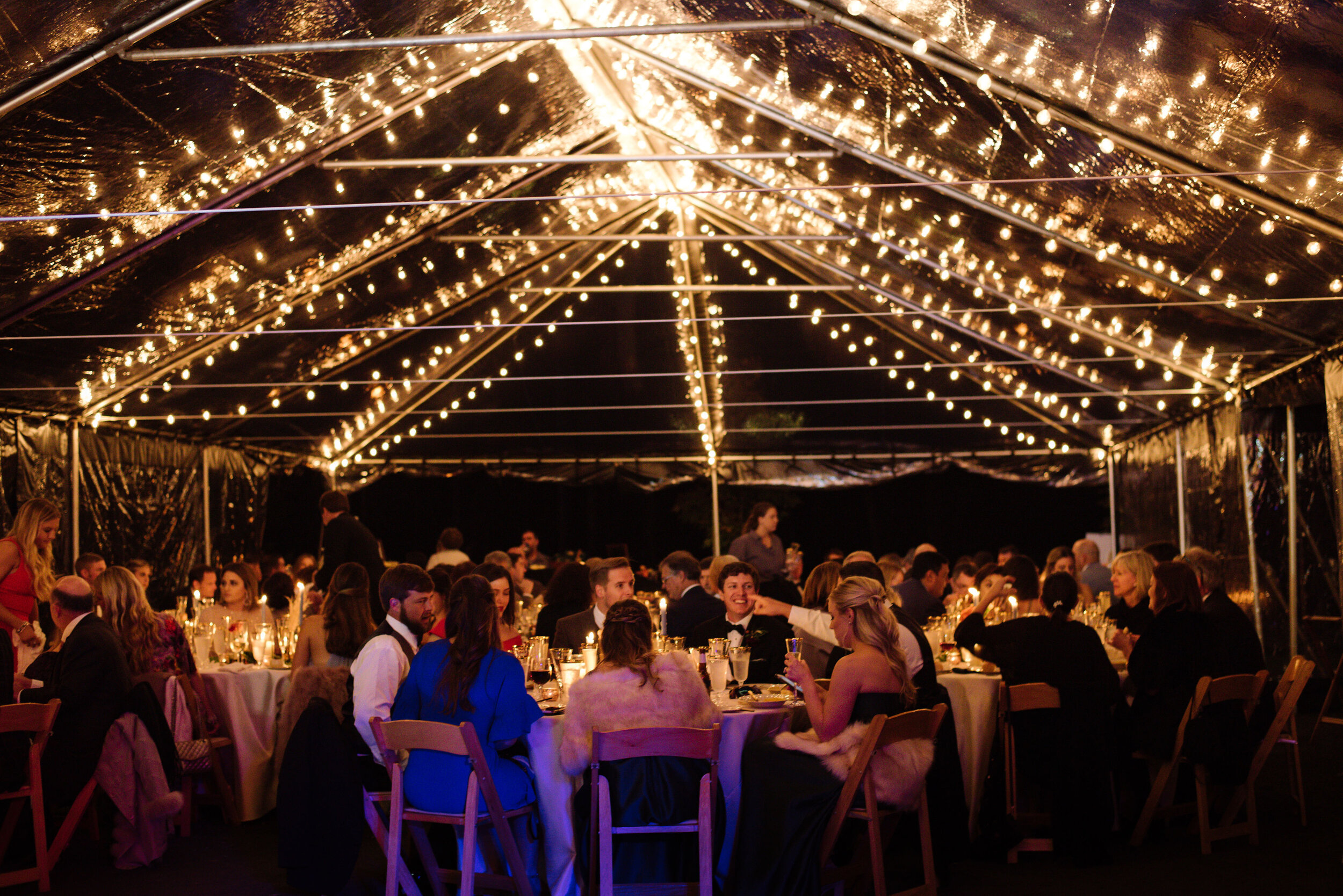 Perimeter String Lights Wedding & Event Lighting Rentals in New