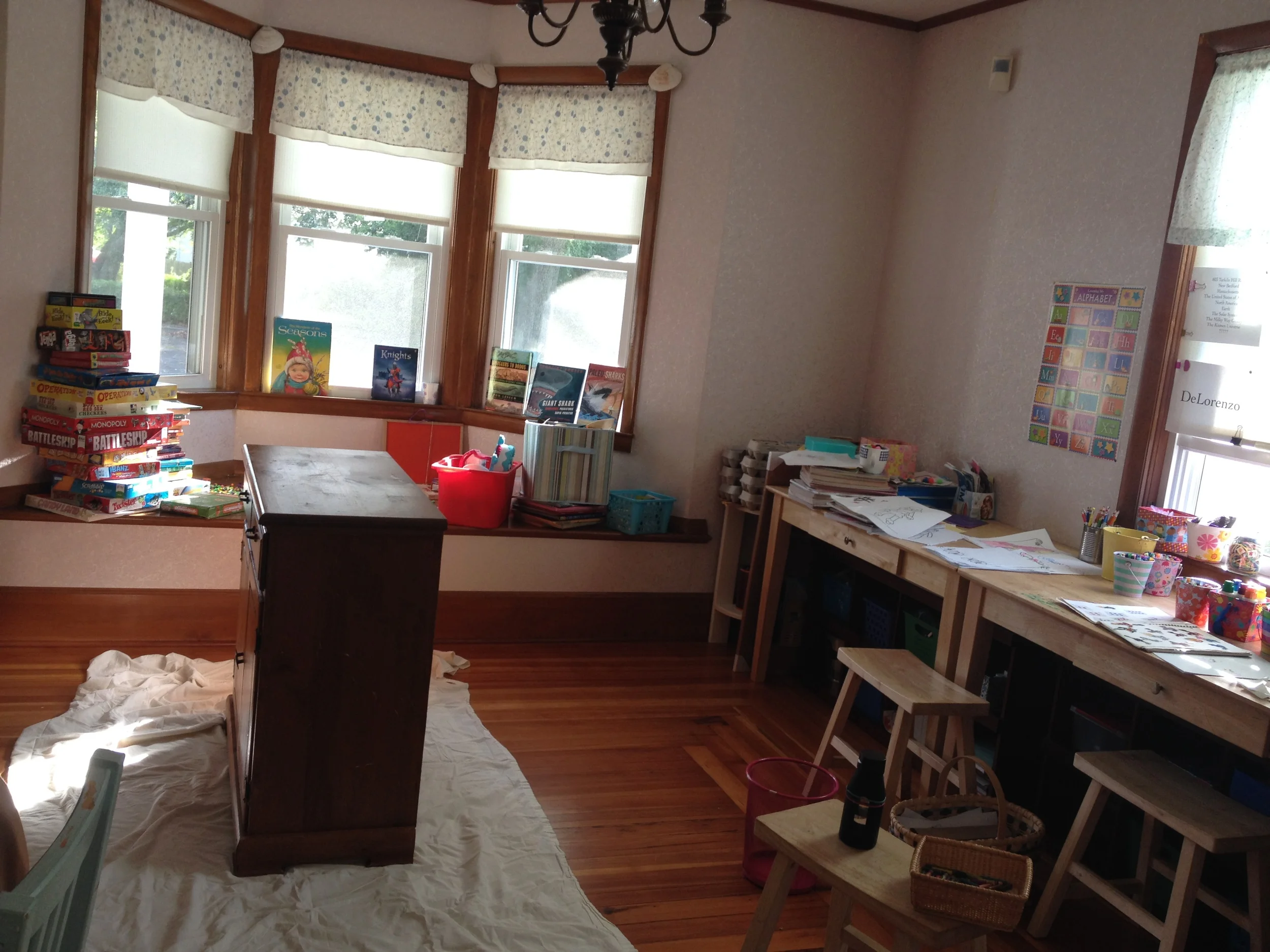 Our workroom.