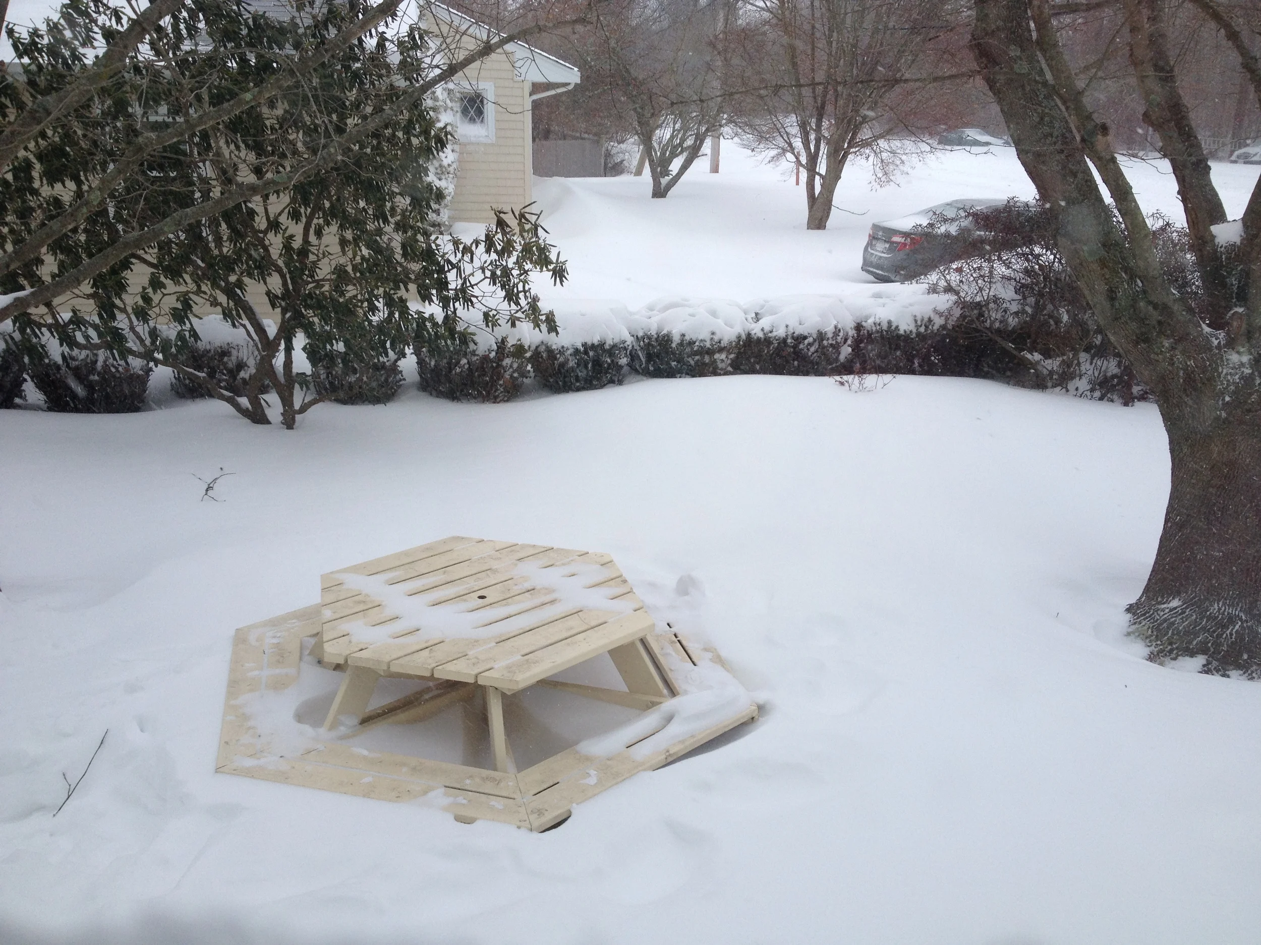That’s about halfway through the storm. (This photo caption is also pretty good. But not as good as the last one.)