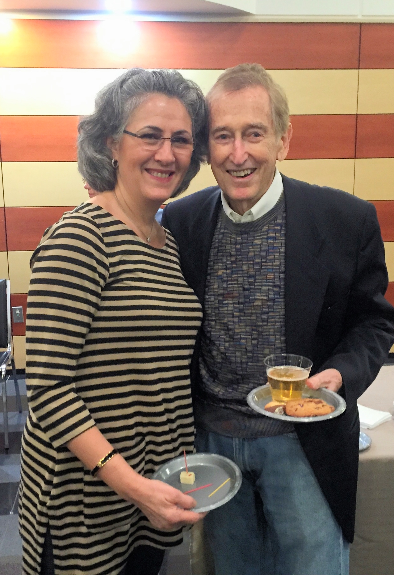 FLCC Director Robin Schamach with Advisory Board member Bob McGrath