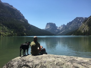 Keegan and his best pal, Zeus.