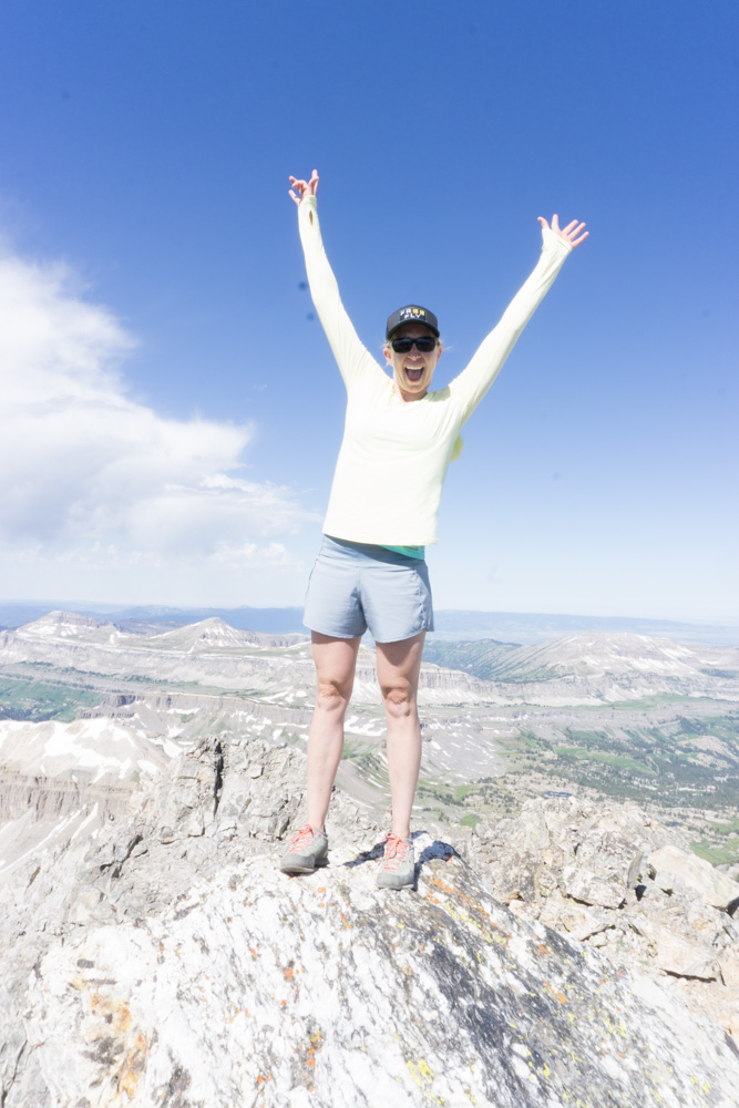 At the top of Buck Mountain.