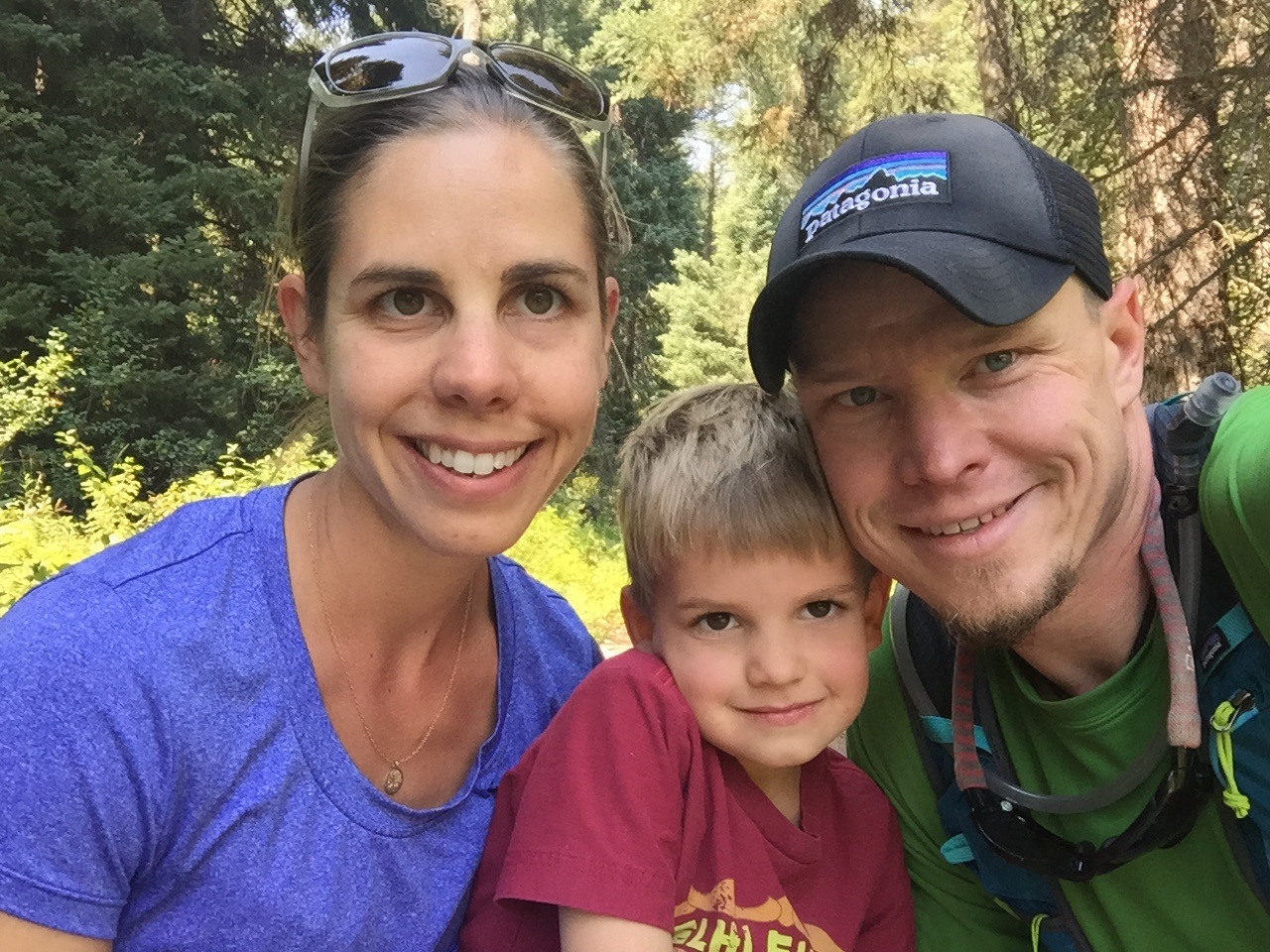 Anthony, Erika and Sawyer.
