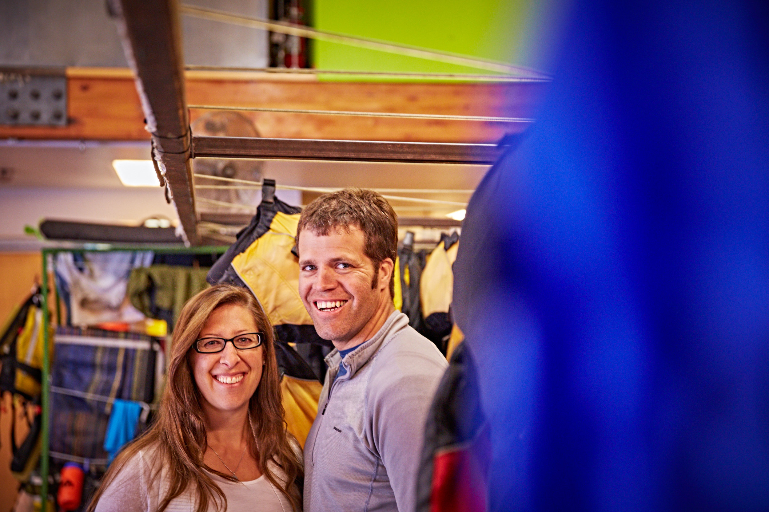 KC with his wife, Mary.