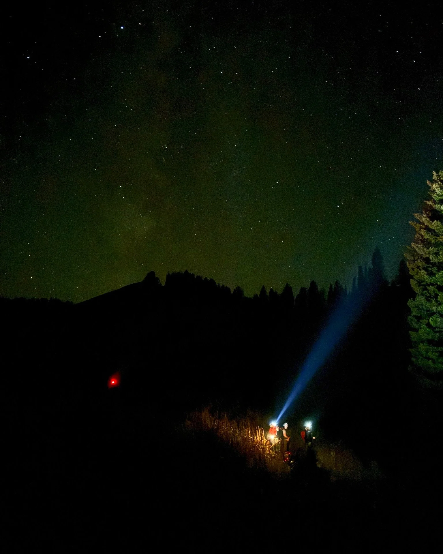 At 7:32 p.m. on Friday evening, September 26, Teton County Dispatch received an emergency alert for a hunter having a medical issue in the North Fork of Horse Creek, a remote area that lies to the southeast of the Cache Creek drainage. The alert rega